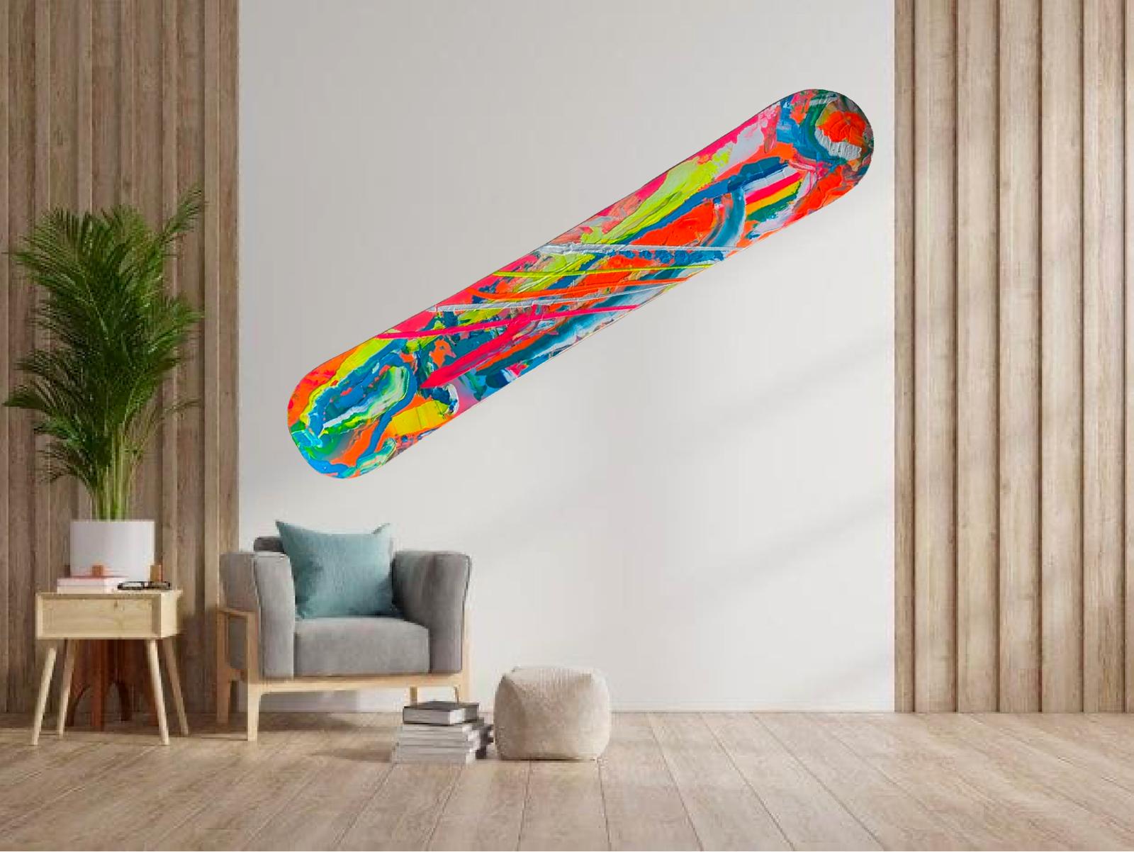 Peak Rush - Abstract kinetic artwork by Kim Tallberg