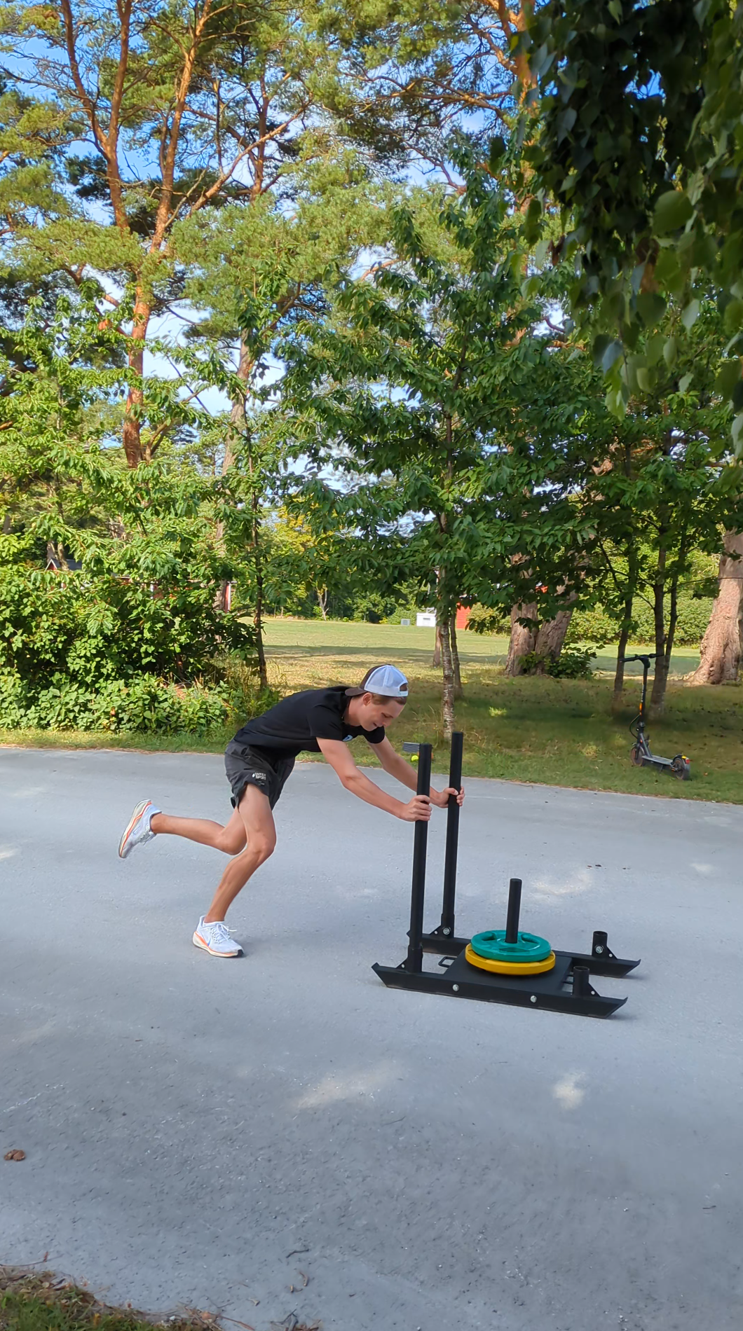 Client training session