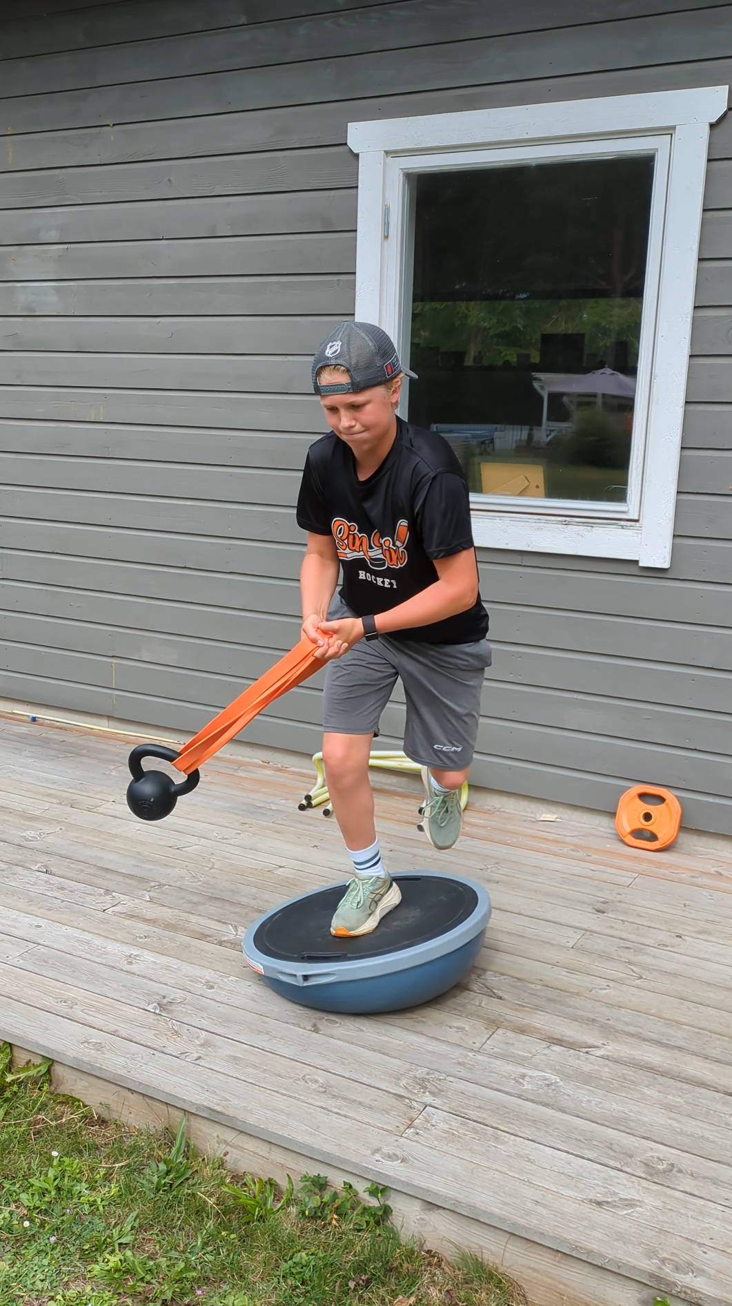 Client training session